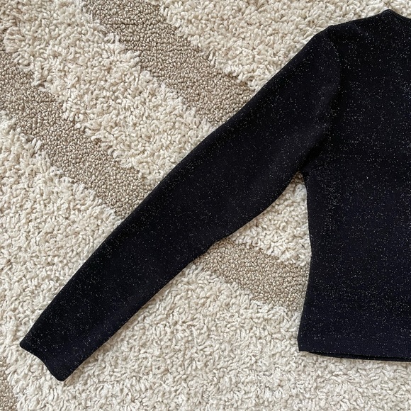 Garage Sparkly Wrap Top - Picture 9 of 10